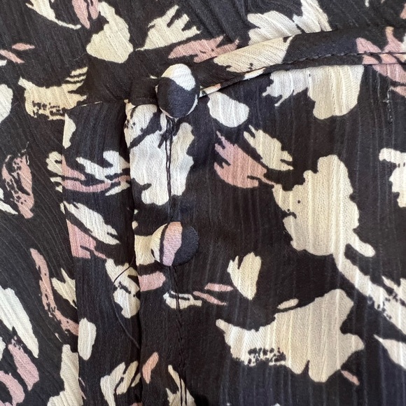 FREE PEOPLE x Initimately NWT Hang On Halter Printed Slip Dress, Black + White,L - Picture 7 of 15